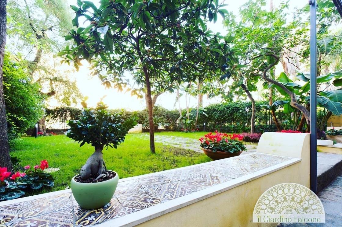 Il Giardino Falcone Katania Zewnętrze zdjęcie